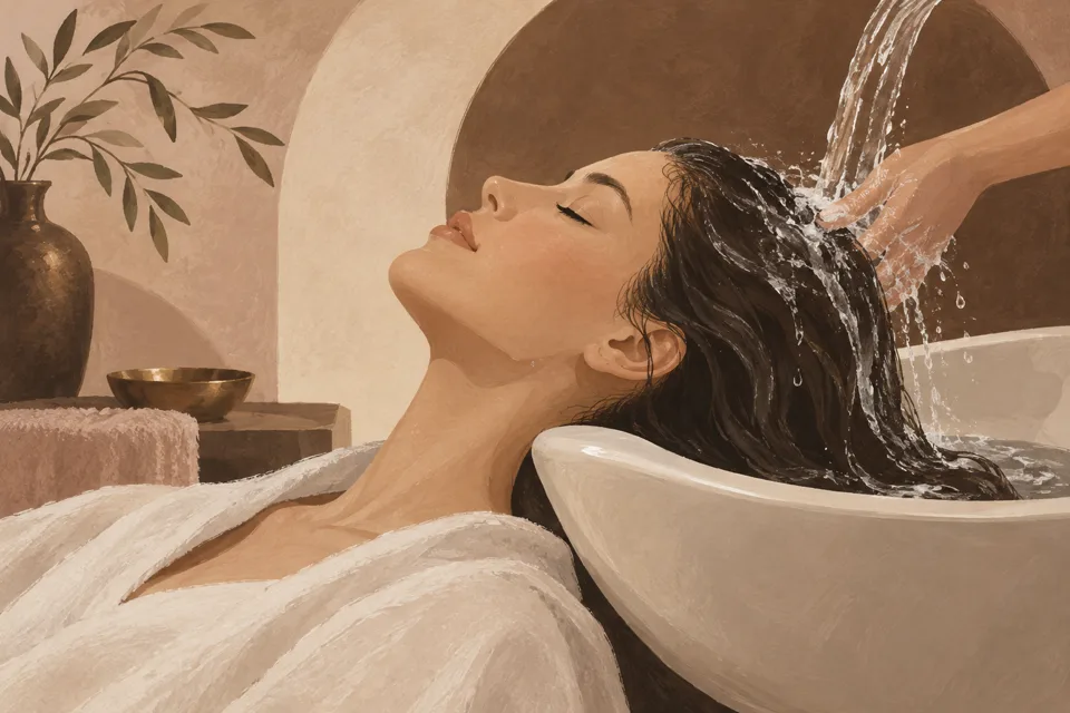 Japanese Head Spa for Two service illustration